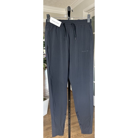 Outdoor Voices Pants - Outdoor Voices Track Pants Women XS Black Joggers Lightweight Nylon Spandex New